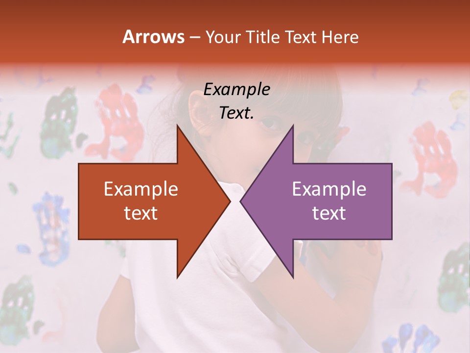 Blue Green Girl PowerPoint Template