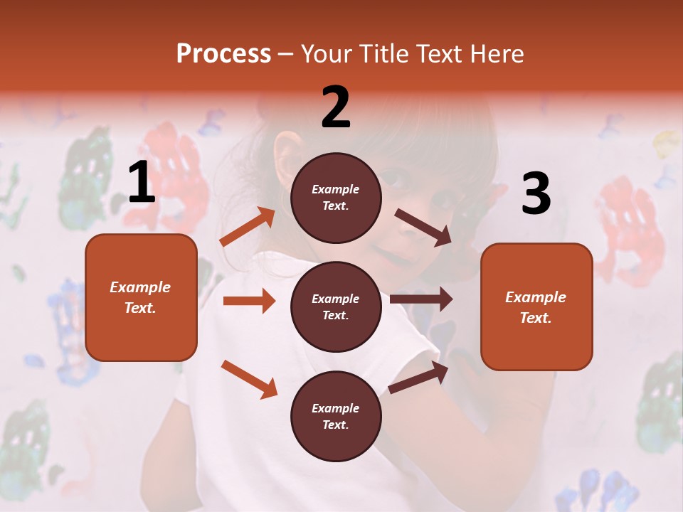 Blue Green Girl PowerPoint Template