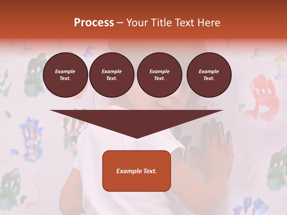 Blue Green Girl PowerPoint Template