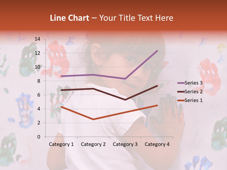 Blue Green Girl PowerPoint Template