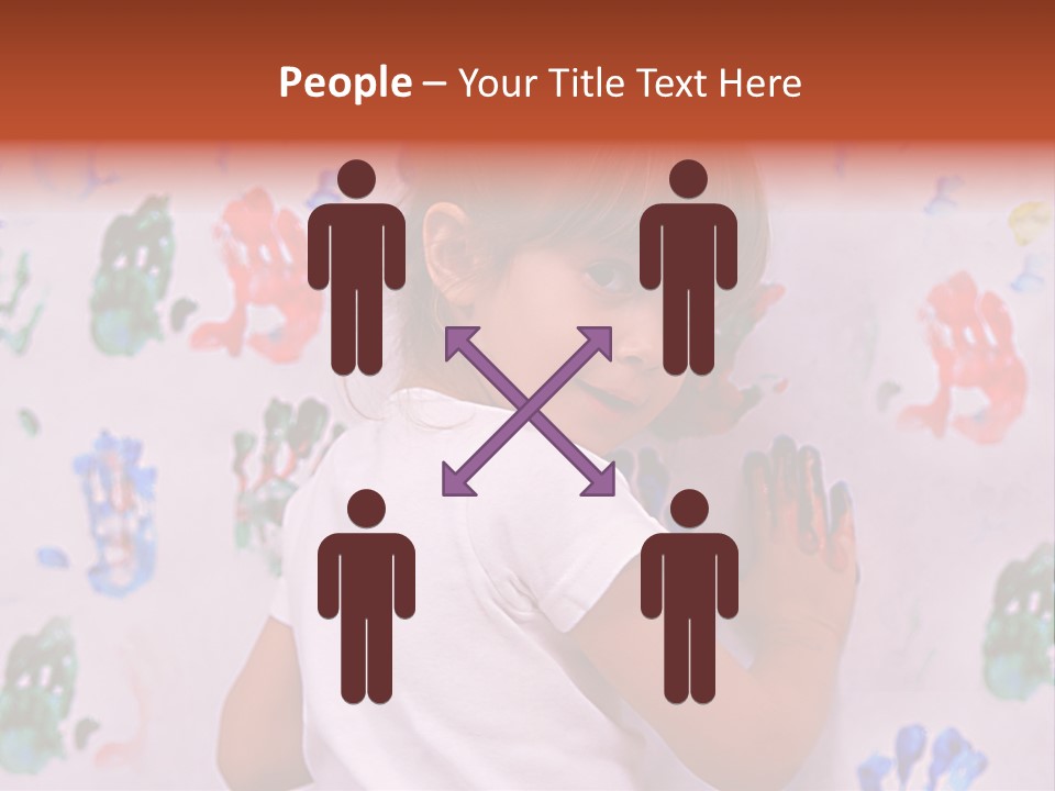 Blue Green Girl PowerPoint Template