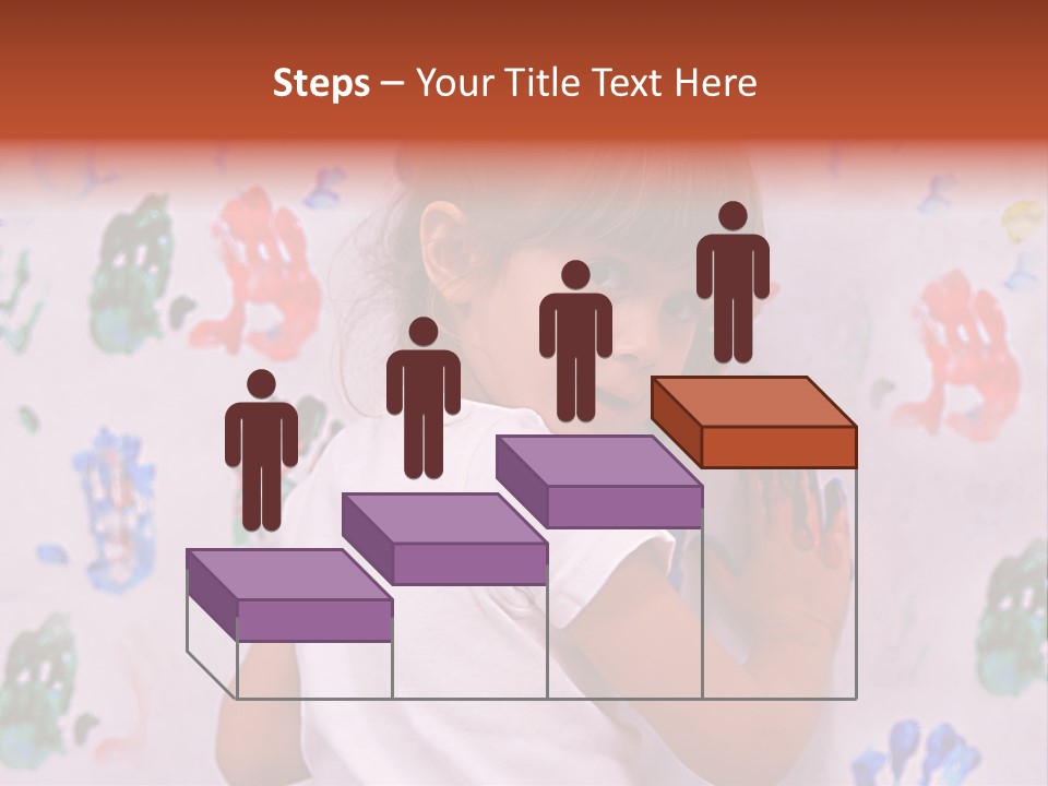 Blue Green Girl PowerPoint Template