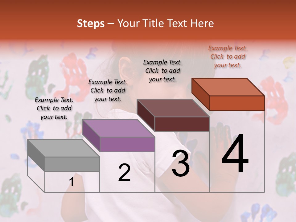 Blue Green Girl PowerPoint Template