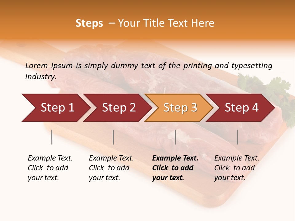 Ingredient Protein Herb PowerPoint Template
