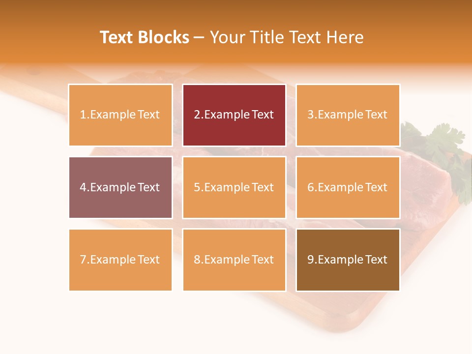 Ingredient Protein Herb PowerPoint Template
