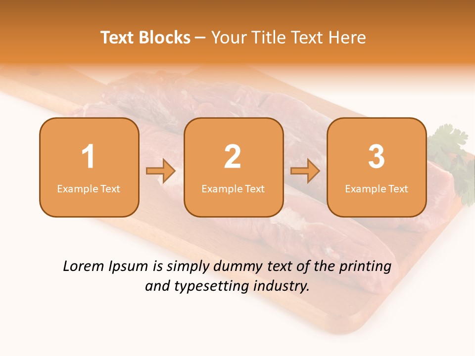 Ingredient Protein Herb PowerPoint Template