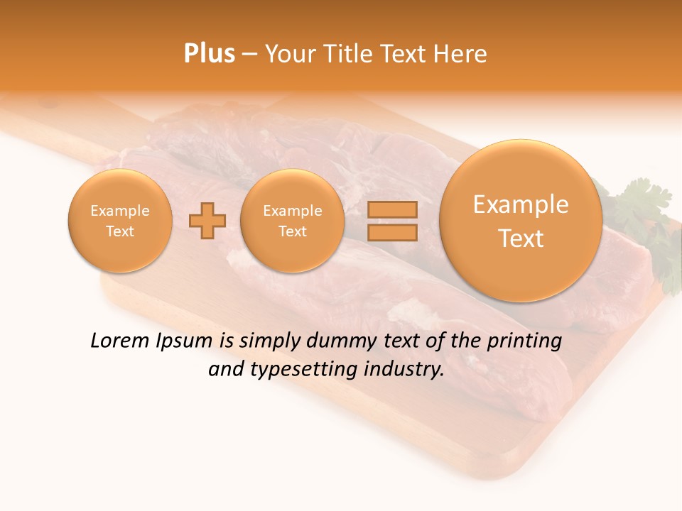 Ingredient Protein Herb PowerPoint Template