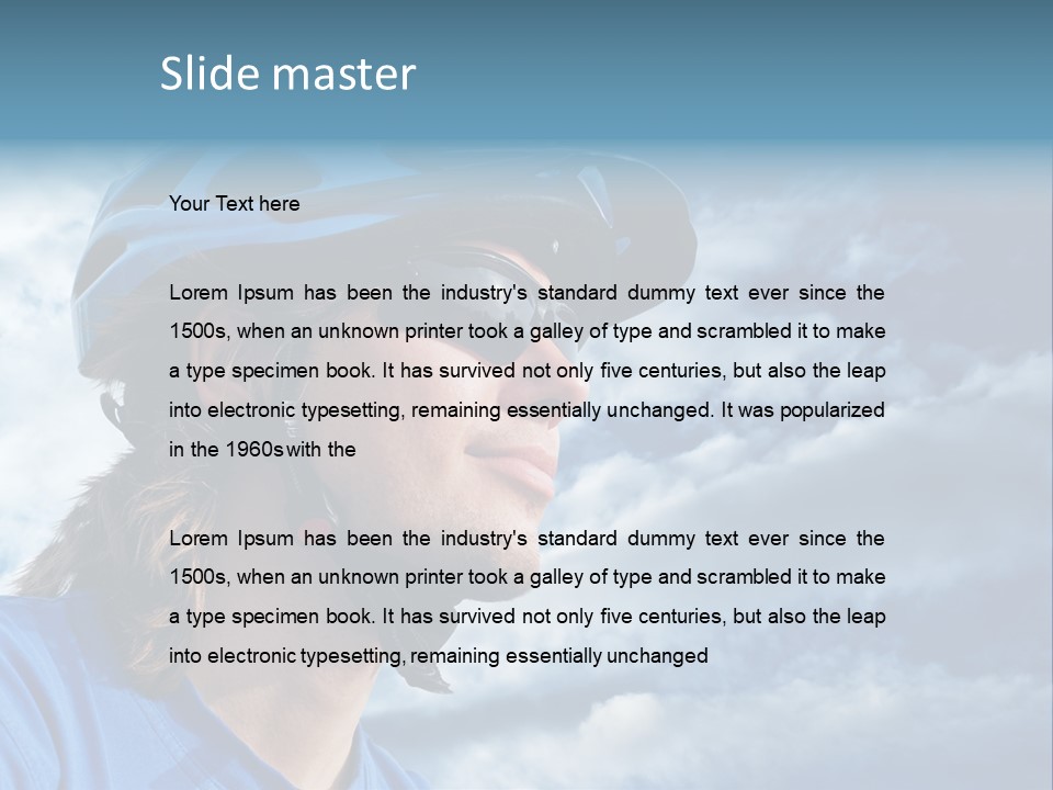 Leisure Sun Travelling PowerPoint Template