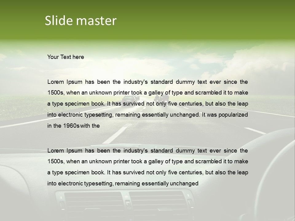 Fun Path Wiper PowerPoint Template