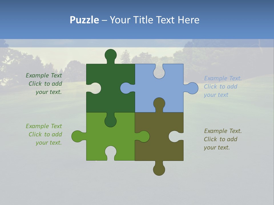 Club Plant Play PowerPoint Template