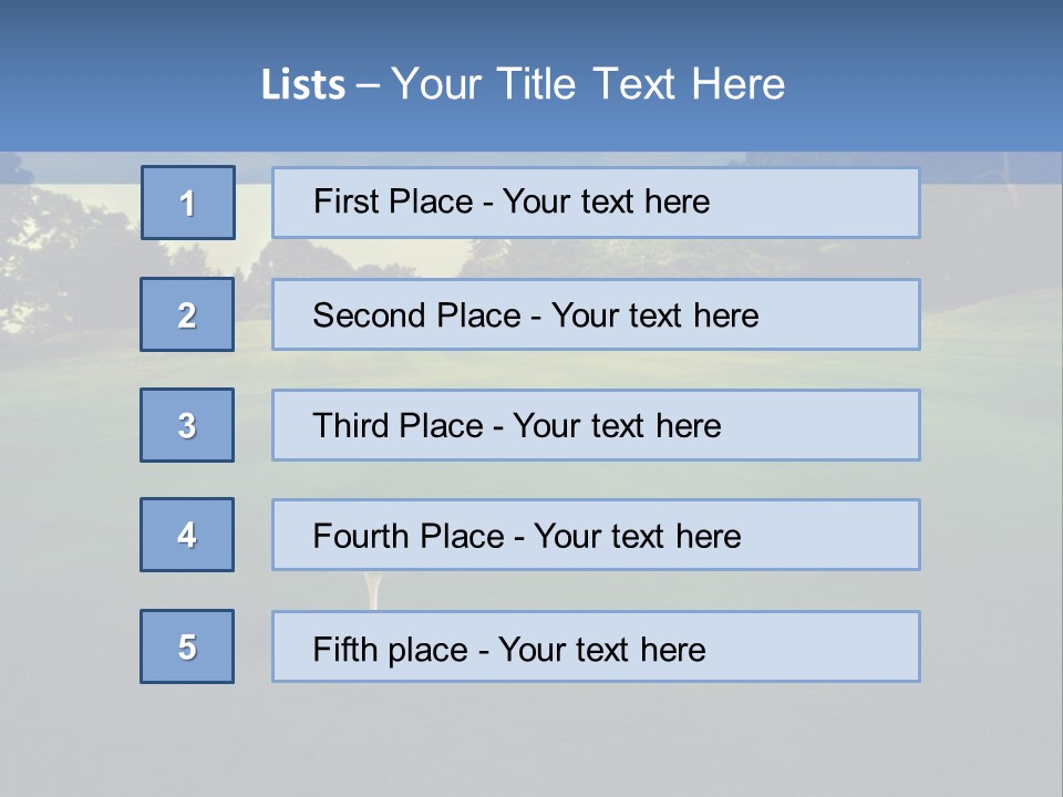 Club Plant Play PowerPoint Template