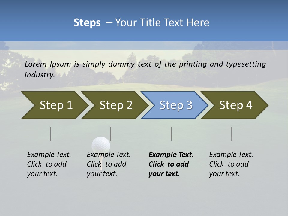 Club Plant Play PowerPoint Template