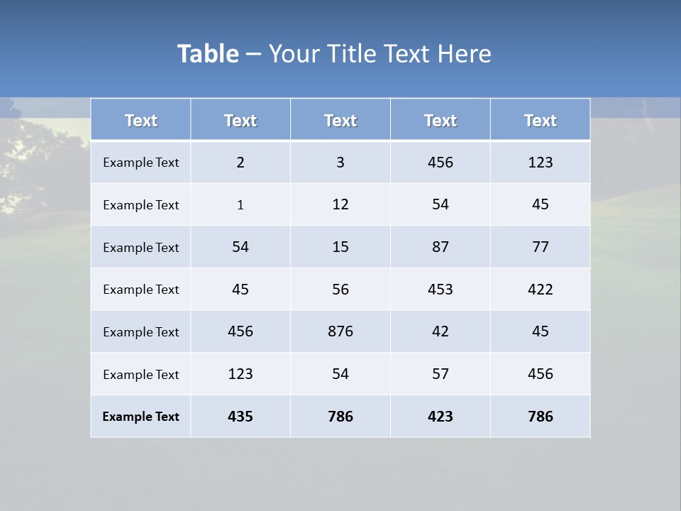 Club Plant Play PowerPoint Template