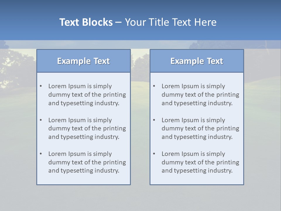 Club Plant Play PowerPoint Template