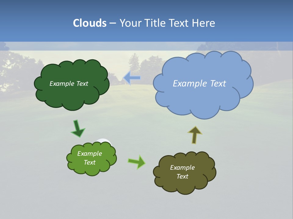 Club Plant Play PowerPoint Template