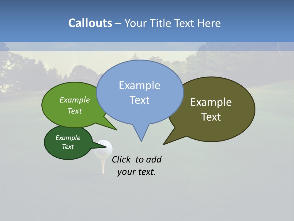 Club Plant Play PowerPoint Template