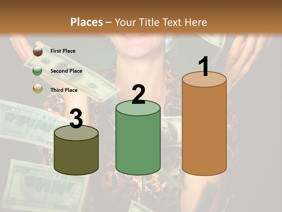 Facial Opportunity Young PowerPoint Template