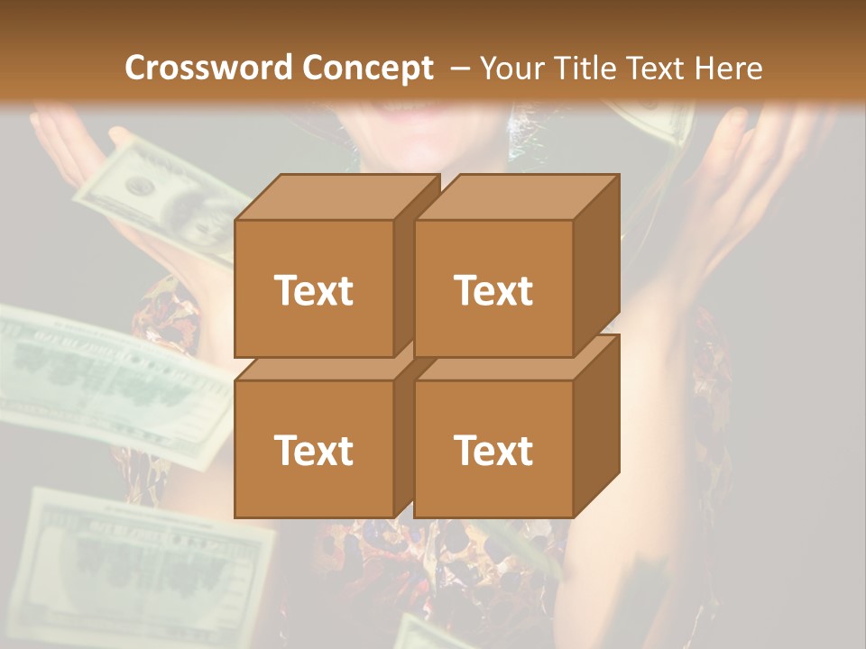 Facial Opportunity Young PowerPoint Template