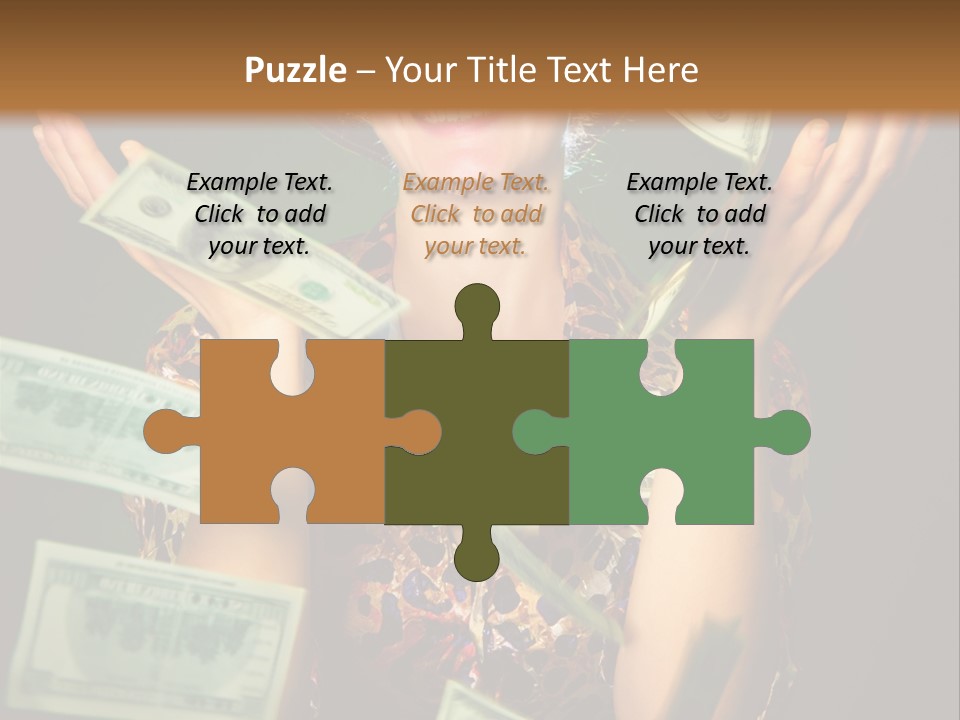 Facial Opportunity Young PowerPoint Template