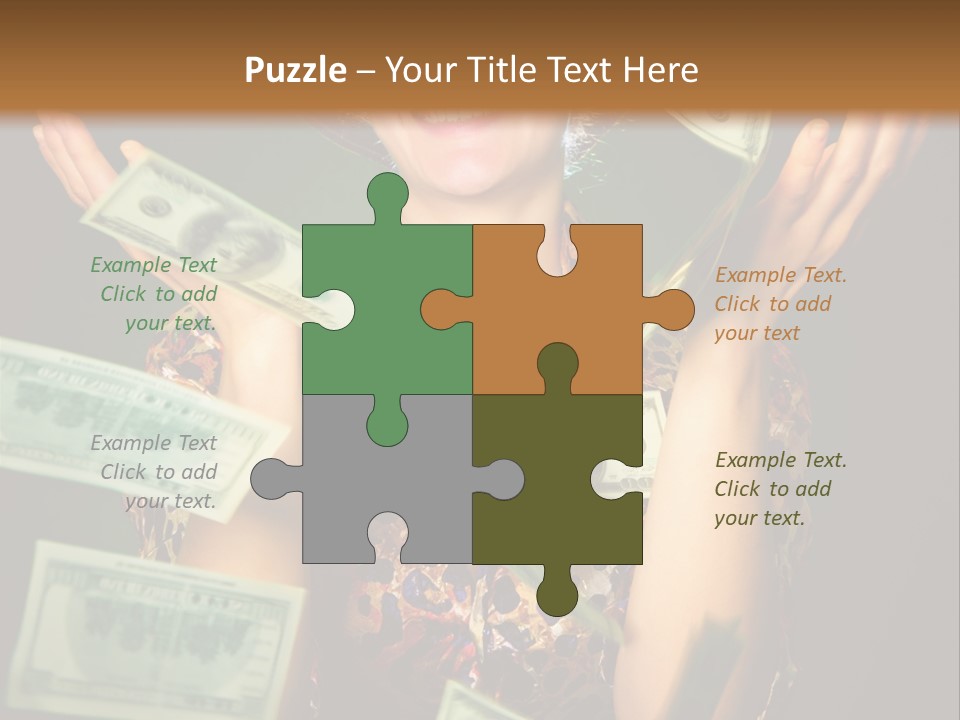 Facial Opportunity Young PowerPoint Template