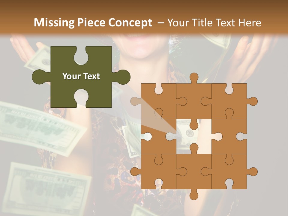 Facial Opportunity Young PowerPoint Template