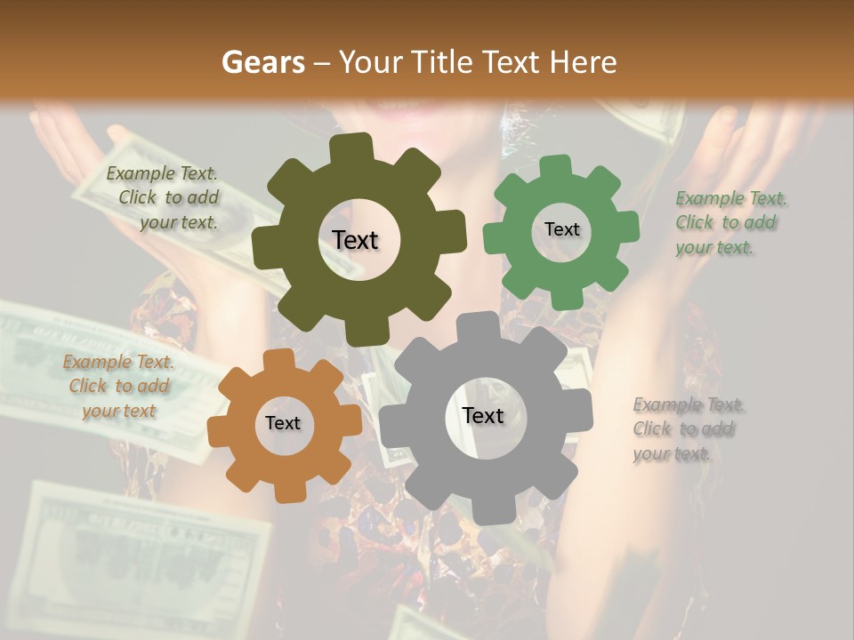 Facial Opportunity Young PowerPoint Template