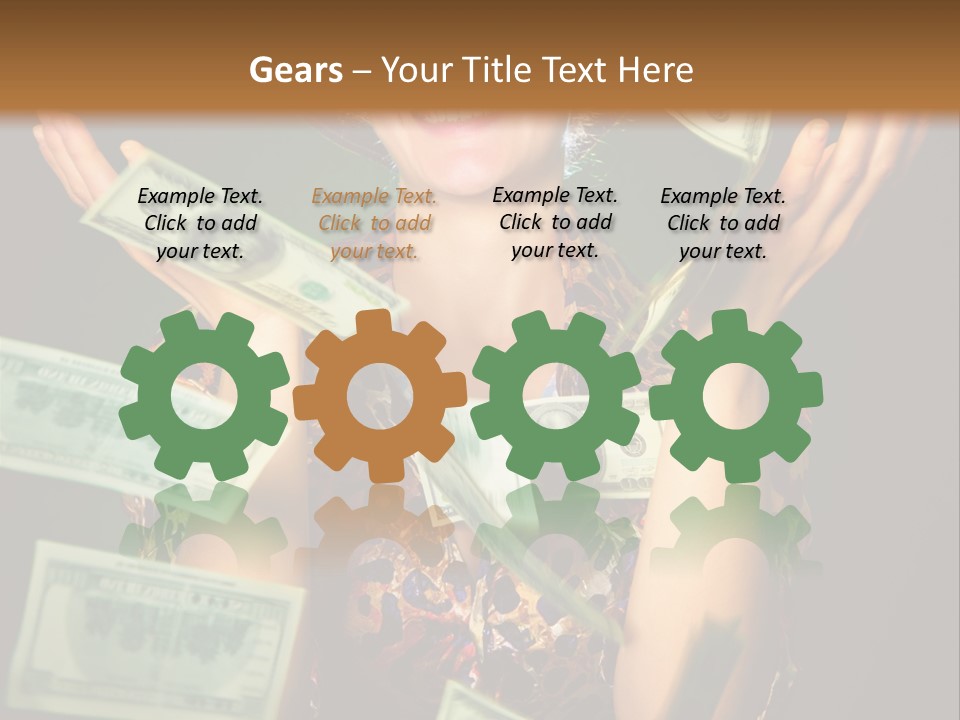 Facial Opportunity Young PowerPoint Template