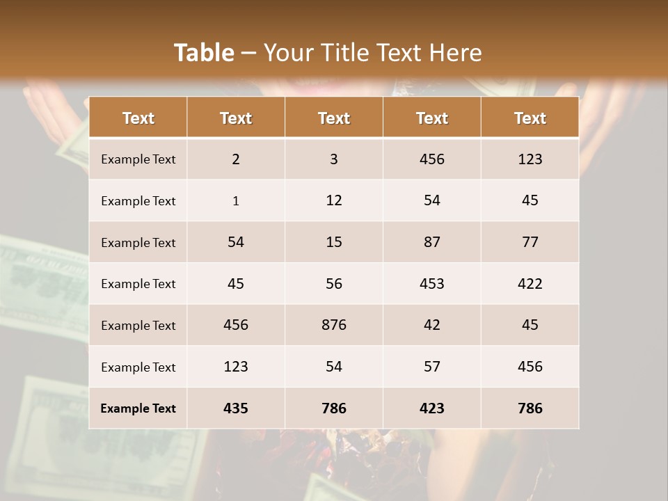 Facial Opportunity Young PowerPoint Template