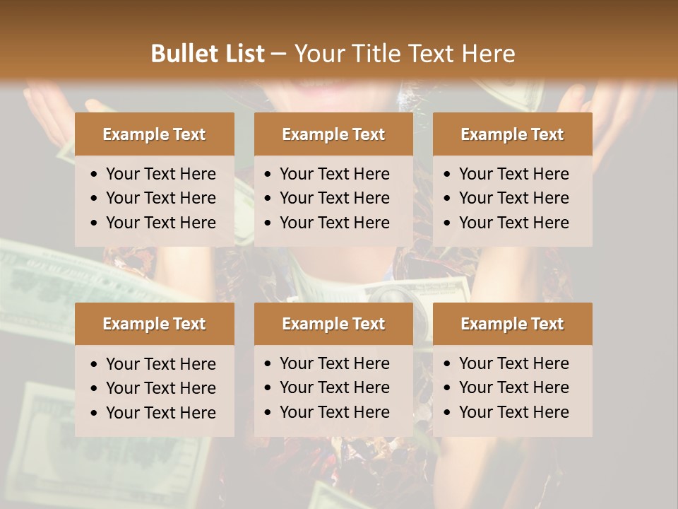 Facial Opportunity Young PowerPoint Template