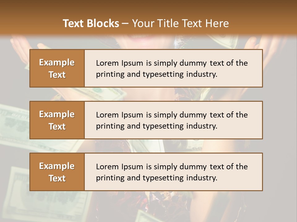 Facial Opportunity Young PowerPoint Template