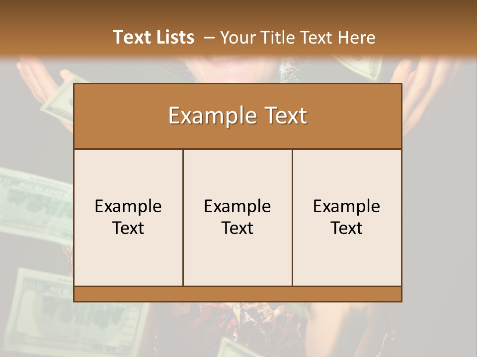 Facial Opportunity Young PowerPoint Template