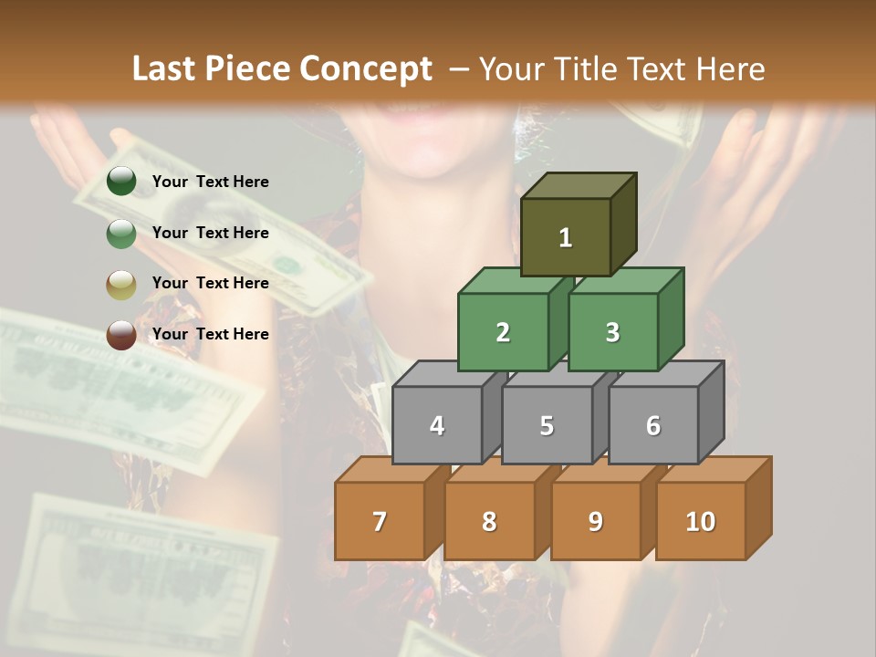 Facial Opportunity Young PowerPoint Template