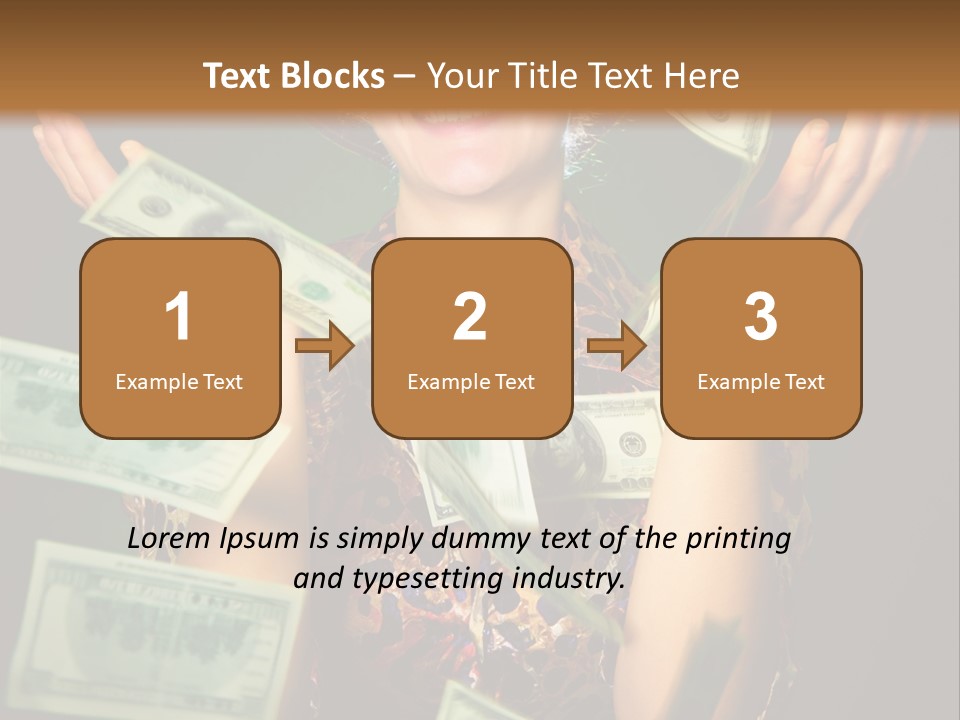 Facial Opportunity Young PowerPoint Template