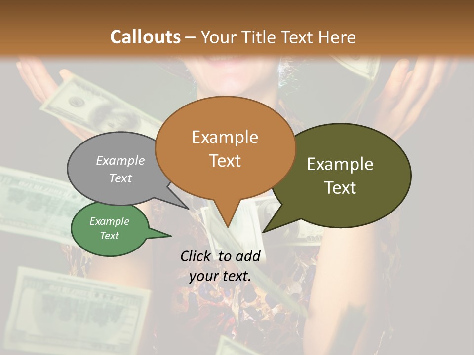 Facial Opportunity Young PowerPoint Template