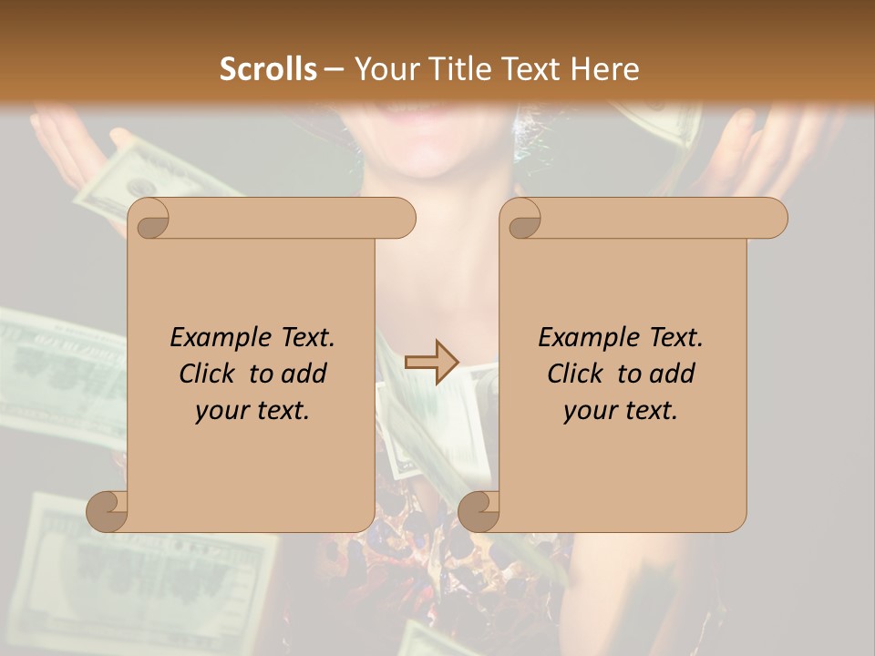 Facial Opportunity Young PowerPoint Template