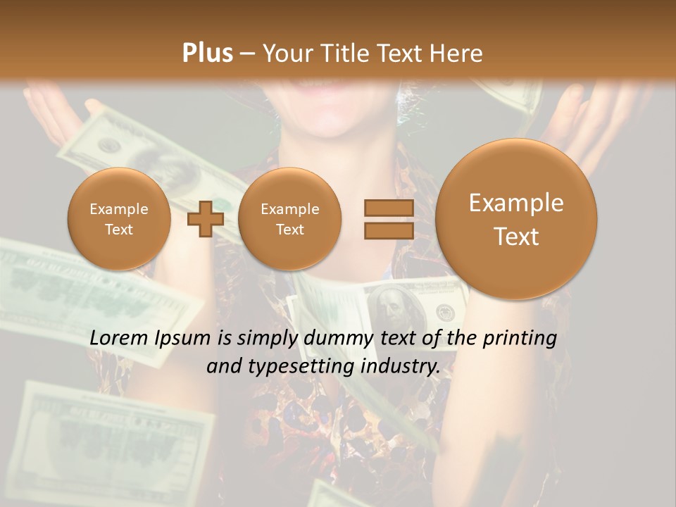 Facial Opportunity Young PowerPoint Template