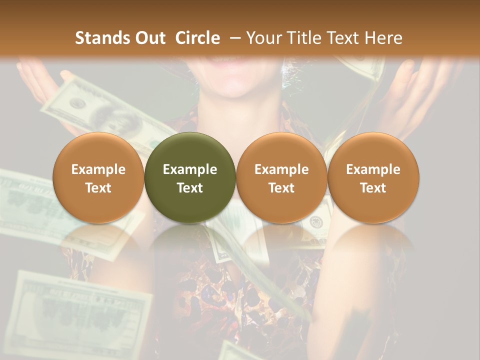 Facial Opportunity Young PowerPoint Template