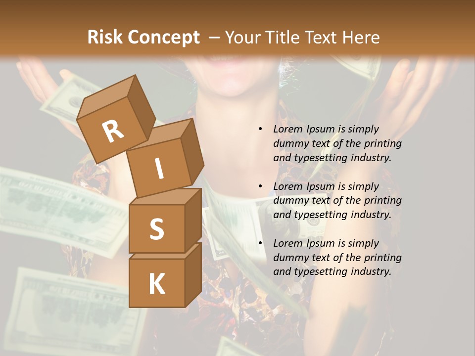 Facial Opportunity Young PowerPoint Template