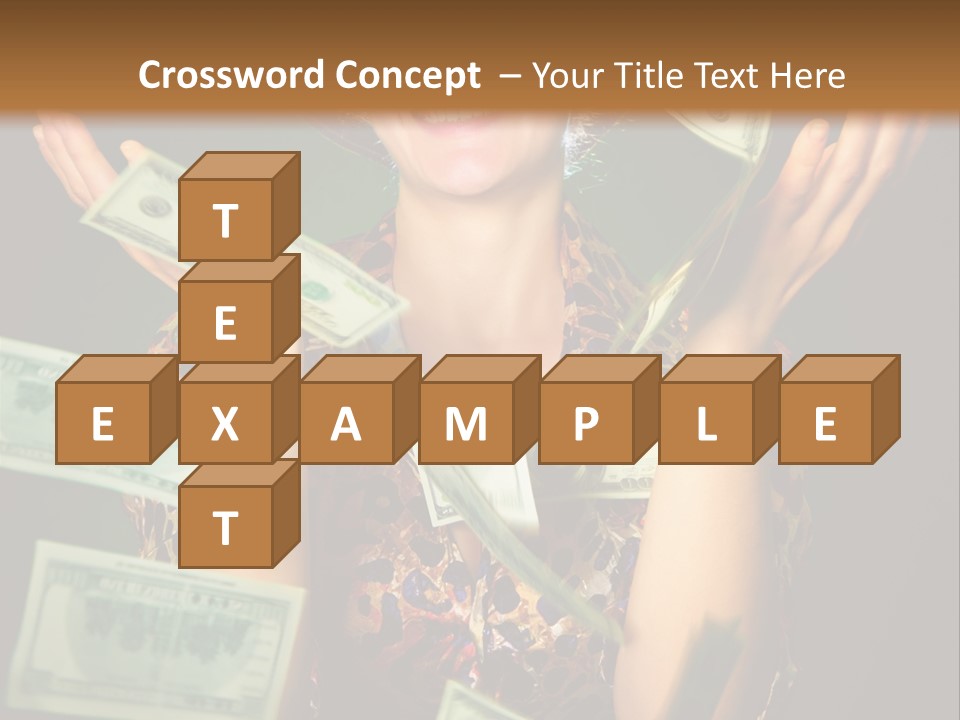 Facial Opportunity Young PowerPoint Template