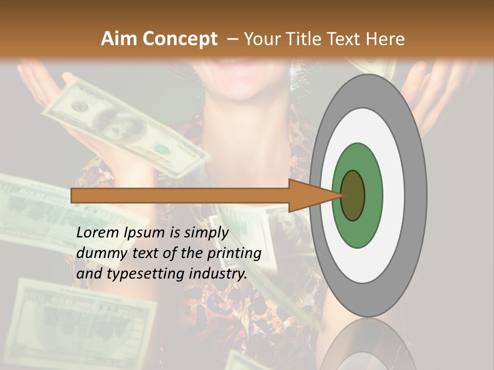 Facial Opportunity Young PowerPoint Template