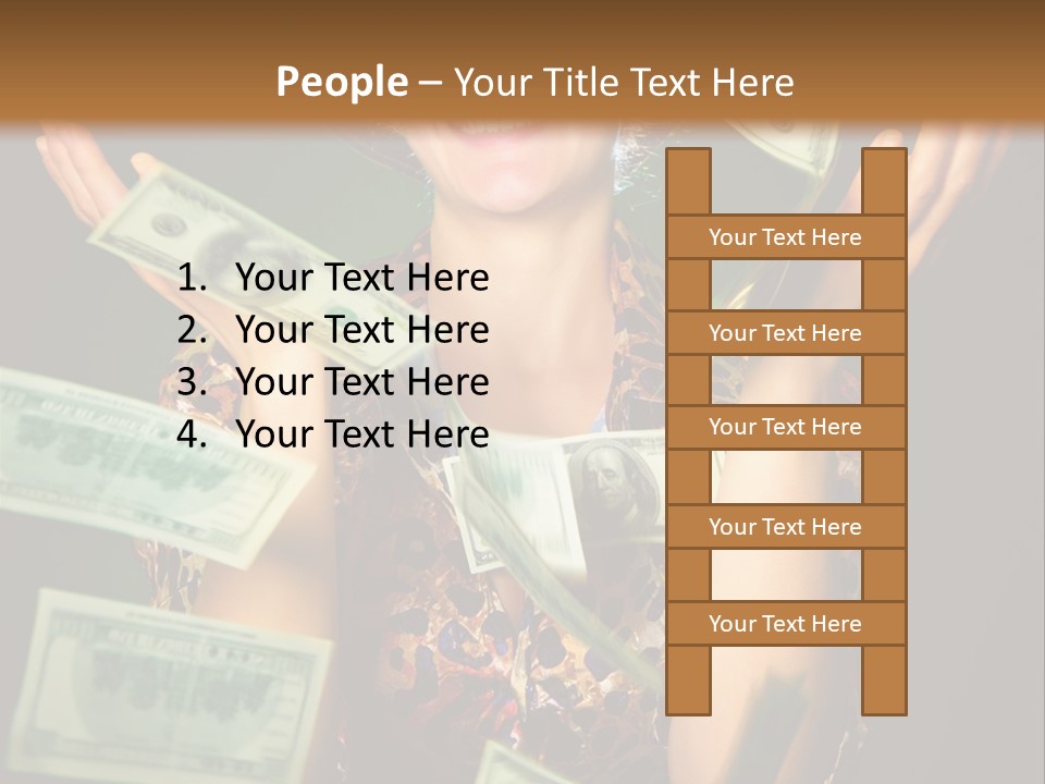 Facial Opportunity Young PowerPoint Template