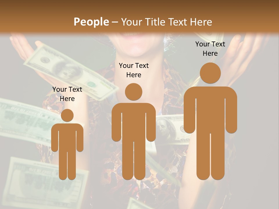 Facial Opportunity Young PowerPoint Template