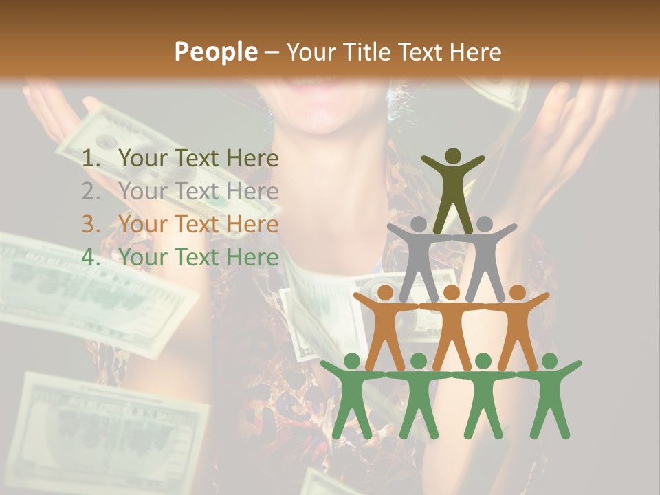 Facial Opportunity Young PowerPoint Template