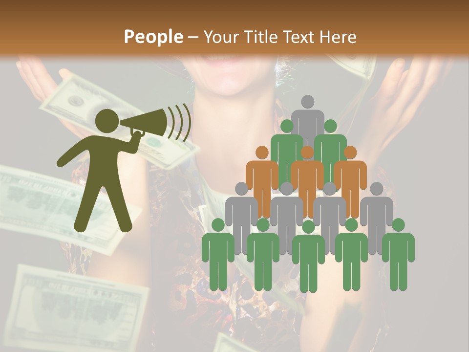 Facial Opportunity Young PowerPoint Template