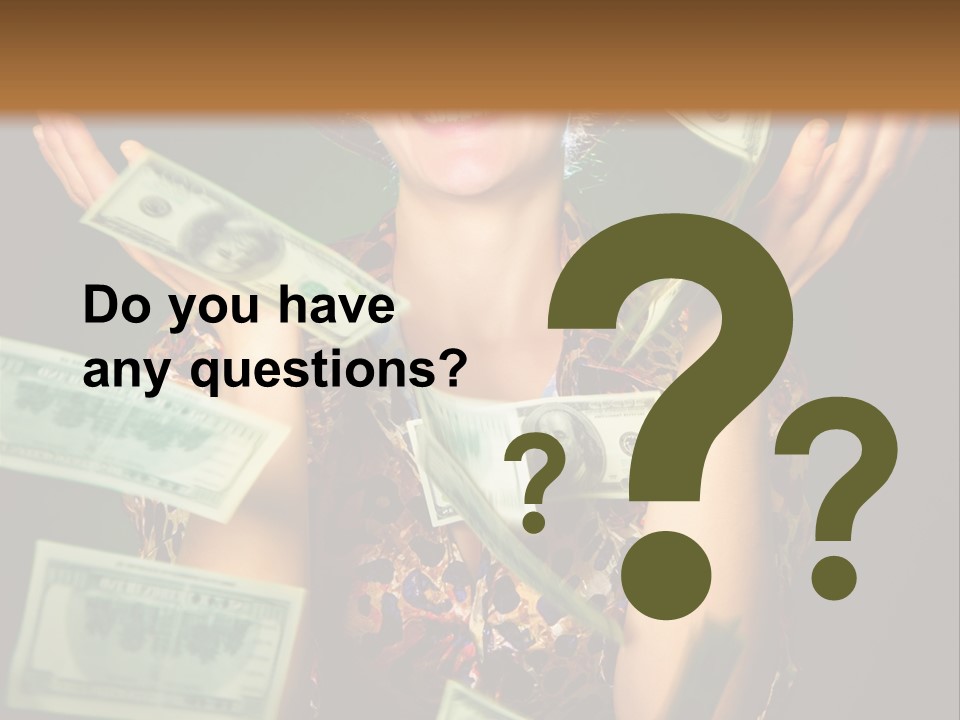 Facial Opportunity Young PowerPoint Template