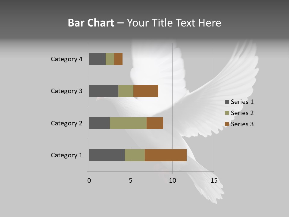 Purity Isolated Feather PowerPoint Template
