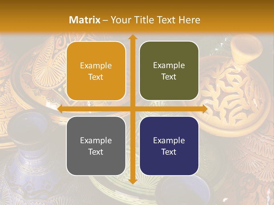 Shop Pottery Africa PowerPoint Template