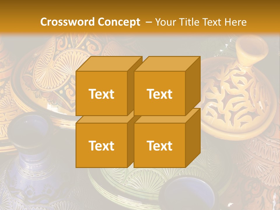 Shop Pottery Africa PowerPoint Template