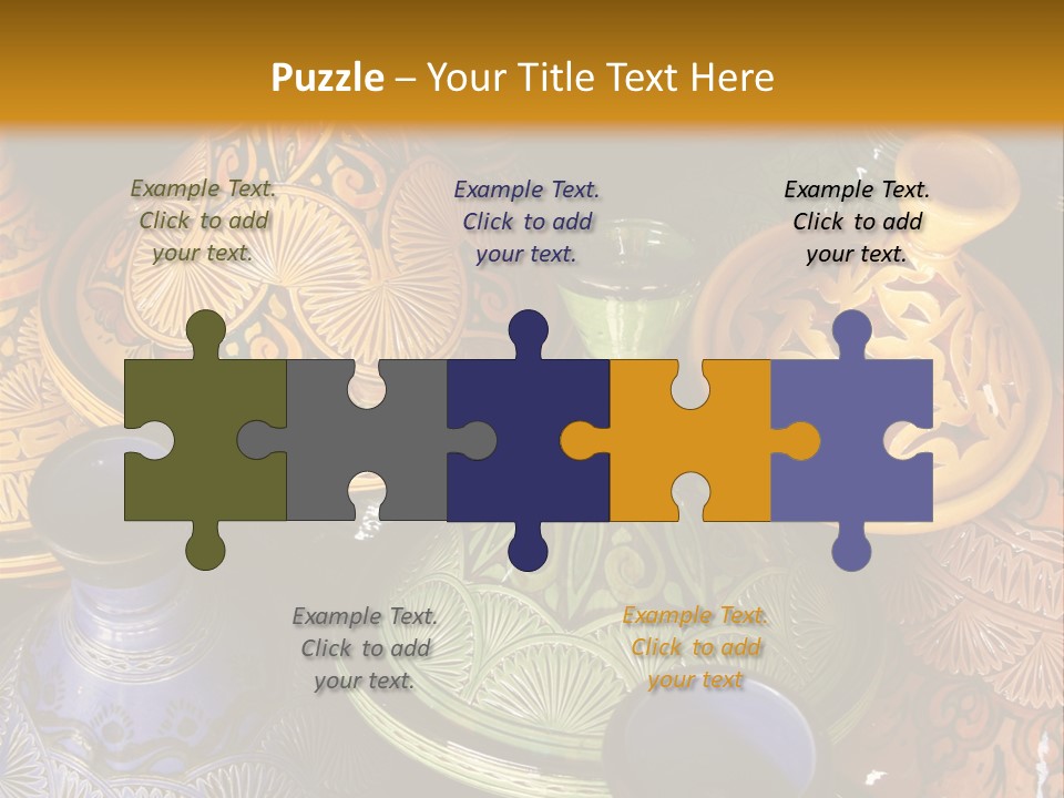 Shop Pottery Africa PowerPoint Template