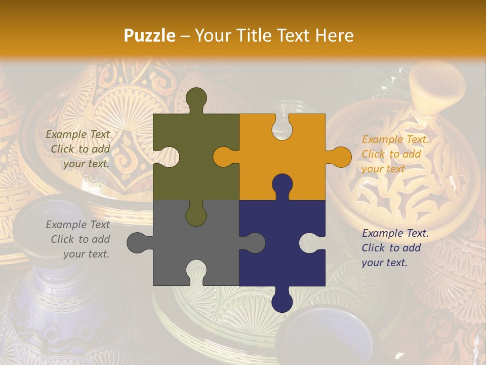 Shop Pottery Africa PowerPoint Template